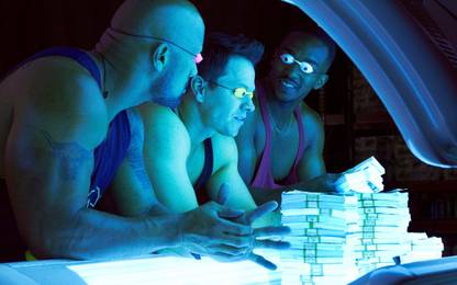 PWL Pain & Gain Adrian Doorbal Anthony Mackie Paul Doyle Dwayne Johnson Daniel Lugo Mark WahlbergWall Poster 13*19 inches Matte Finish Paper Print