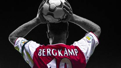 Sports Dennis Bergkamp Soccer Player HD Wall Poster Paper Print
