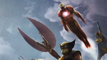 Avengers The Avengers Iron Man Wolverine Sentry HD Wall Poster Paper Print