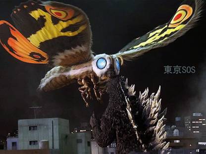 Movie Godzilla Vs. Mothra Godzilla HD Wallpaper Background Paper Print
