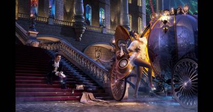 Movie Cinderella (1950) Cindirella HD Wall Poster Paper Print