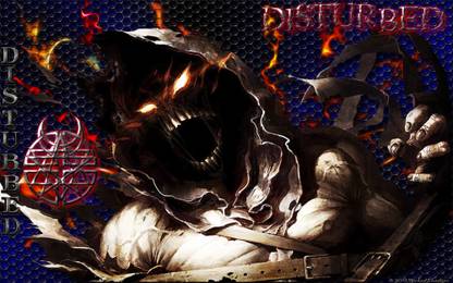 Music Disturbed Band (Music) United States Heavy Metal Metal Hard Rock Nu Metal Nu-metal HD Wallpaper Background Fine Art Print
