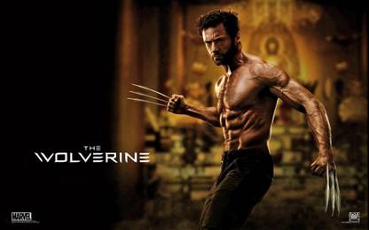 Movie The Wolverine X-Men Hugh Jackman Wolverine HD Wall Poster Paper Print