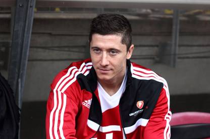Sports Robert Lewandowski Soccer Player Robert Lewandowski Polish HD Wall Poster Paper Print