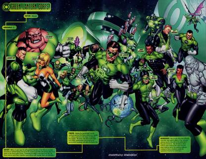 Comics Green Lantern Corps Green Lantern HD Wallpaper Background Fine Art Print