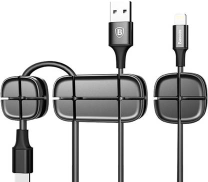 Baseus Magnetic Wire Organiser Clip USB Cable Organizer Clamp Cable Protector