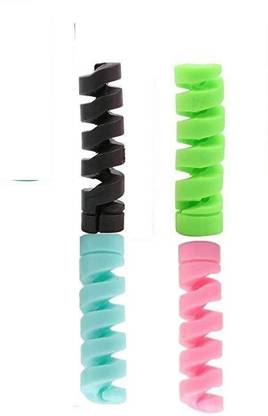 Furious3D Anti Crack Rubber Call Protector- Multicolor Cable Protector