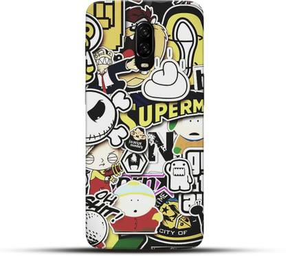 Pikkme Back Cover for Superman Vice City Theme OnePlus 6t / One Plus 6t / 1+6t