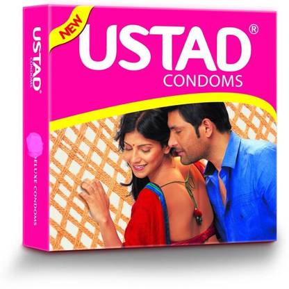 USTAD CONDOMS (WITHOUT DOTS) PACK OF 12 PIECES Condom