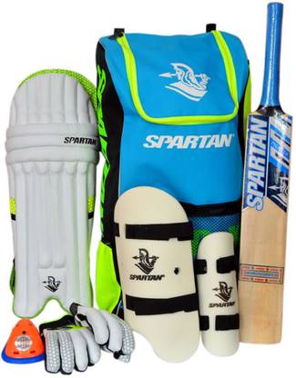 Spartan Cricket Batting Kit for Juniors Size 5 (10-13) Years Cricket Kit