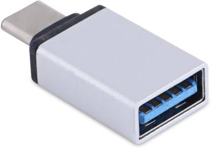 HexaGear USB Type C, USB OTG Adapter High Speed Metal Type-C male to USB-A 2.0 Female OTG adapter, connector for data transfer (Compatible with All Type-C Smartphones, Keyboard, Mouse, Pen Drive)