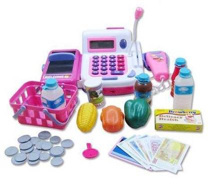 Smartcraft Learning and Educational Cash Register, Electronic Pretend Play cash Register for kids