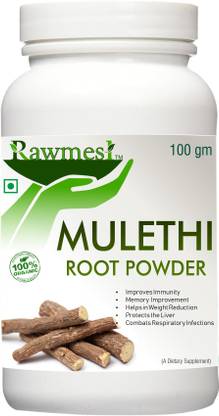 रवमेस्ट 100% Pure & Organic Mulethi (Licorice Yastimadhu) Powder