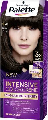 Schwarzkopf Palette Palette Intensive Colour Cream 3-0 Dark Brown 110 ml , Dark Brown