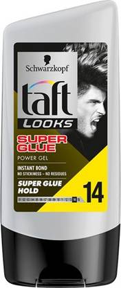 Schwarzkopf Taft All Weather Looks Super Glue Gel Super Glue Hold 150 ml Hair Gel