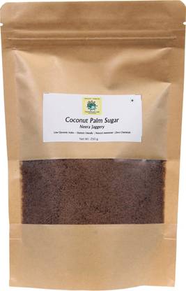 iFarmerscart Coconut Neera Jaggery Powder | Coconut Sugar Crystal Powder Jaggery