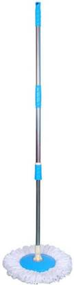 DEVICE OF J 360 degree Pride stick of Mop set with 1 Refill Wet & Dry Mop