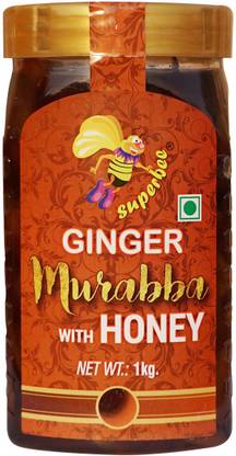 Super Bee Ginger Murabba With honey Ginger Murabba