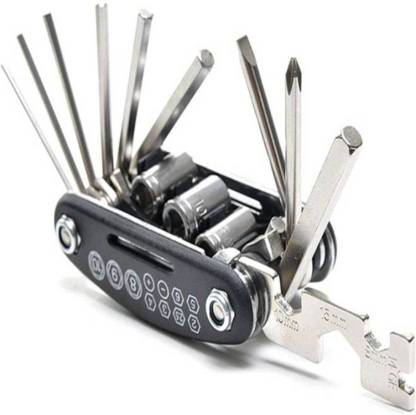 AlexVyan Multi Purpose Bicycle Repair Tool Kit Allen Key Cycling 15 IN 1 Tool Kit Cycling Cycling Cycle Tool Kit