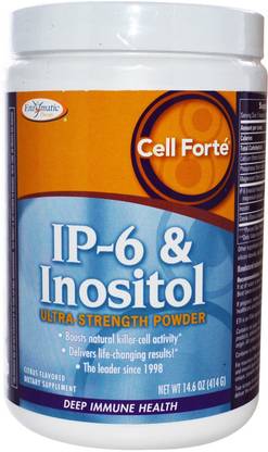 Enzymatic Therapy Cell Forte IP-6 & Inositol Ultra Strength Powder Citrus Flavored 14.6 oz (414 g)