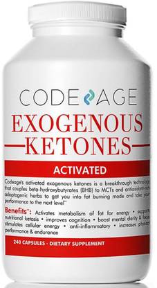 Code Age Codeage Exogenous Ketones Capsules - 240 Count