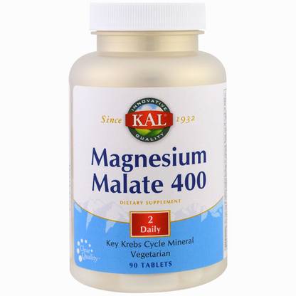 Kal Magnesium Malate 400 90 Tablets