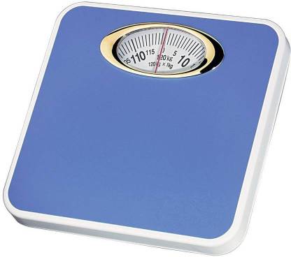 Gadget Tree Analog Weight Machine, Capacity 120Kg Manual Mechanical Full Metal Body Analog bathroom Weighing Scale (multicolor) Weighing Scale