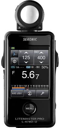 sekonic LiteMaster Pro L-478D Professional Camera Light Meter ( Metering for Ambient & Flash)  Camera Remote Control