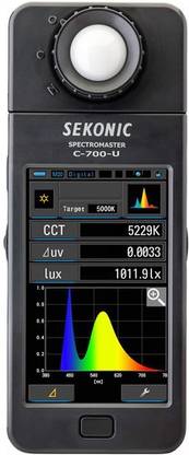 sekonic C-700 SpectroMaster Color Meter (Ultimate Color Control Tool for all light sources Including LED and Flash Light)  Camera Remote Control