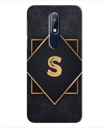 XPRINT Back Cover for Nokia 7.1 - Alphabet S