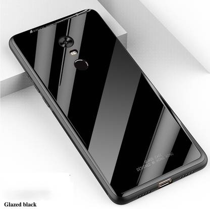 Plus Shine Back Cover for Xiaomi Redmi 5 Glass Back Case Cover