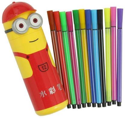 Bueno color pencil Round Shape Nib Sketch Pens