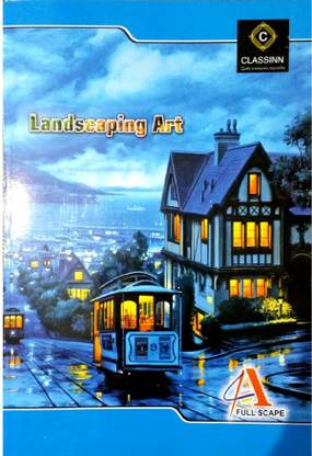 CLASSINN LANDSCAPING A4 Note Pad SINGLE LINE 200 Pages