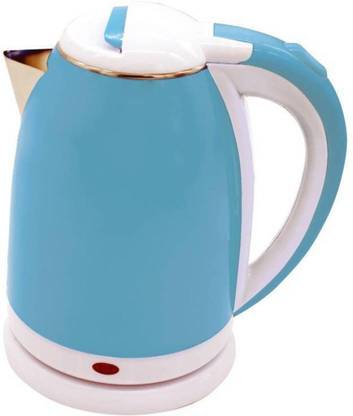 EMMKITZ Multipurpose Dual Coated Multicolour Electric Kettle blue Electric Kettle