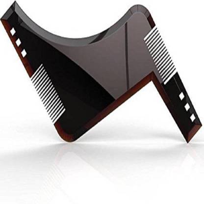 IYAAN Beard Comb, Beard Shaping And Styling Tool, Salon Accessories, Beard Comb For Men Stylish For Men And Boys, Black