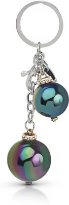 Gold Era Double Magnetic Ball Keychain for Car & Bikes Key Chain