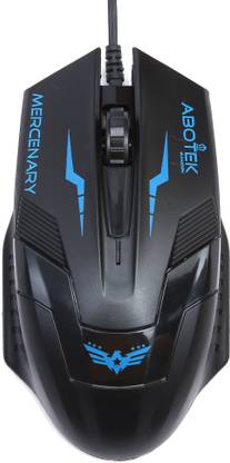 Warhammer GX750 Mercenary 4D 800 DPI Gaming | Office| Home Mouse (Black) Wired Ambidextrous Optical  Gaming Mouse