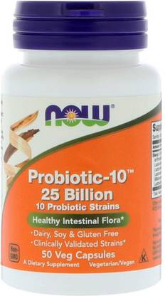 Now Foods Probiotic-10 25 Billion 50 Veg Capsules