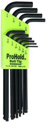 BONDHUS 74938 Allen Key Set