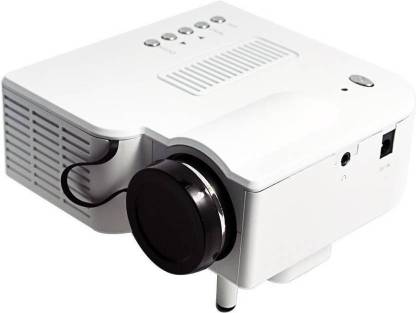 MEZIRE ® LED Home Cinema AV VGA SD USB HDMI 40 lm LED Corded Portable Projector  (White) (40 lm) Portable Projector