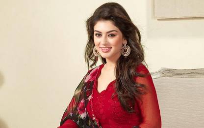 Chandigarh Graphic South Indian Actress Hansika Motwani Multicolor Poster (Texture Paper Print 12 x 18 Inch) Paper Print