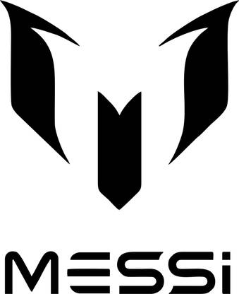 Intellprint India 10.16 cm Messi barcelona football player Vinyl car,laptop,wall Decal sticker Non-Reusable Sticker