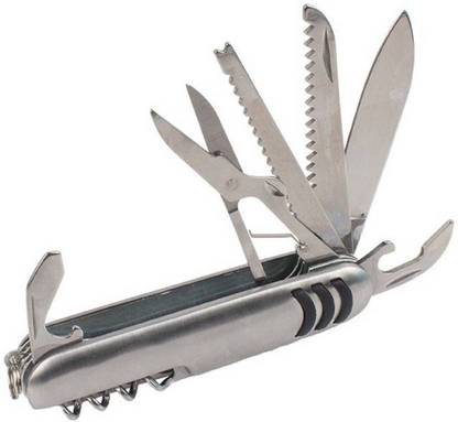 Sayee Multi Utility Swiss Knife 11 function including micro phone ring 11 Function Multi Utility Swiss Knife