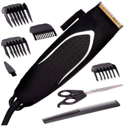 Trifles Electric Wired (Non-Rechargeable) Corded Trimmer For Saloon Mens Choice Hair Clipper Beard Trimmer Shaver Trimmer 45 min  Runtime 4 Length Settings