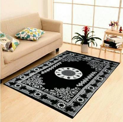 The real time trendz 4 ft  X 6 ft Cotton Carpet