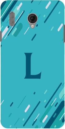 XPRINT Back Cover for Intex Cloud Style 4G - Alphabet L