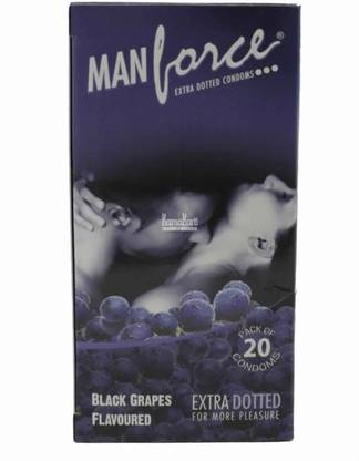 MANFORCE Grapes Flavour 20 S Condom Condom