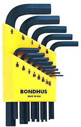 BONDHUS 12237 Allen Key Set