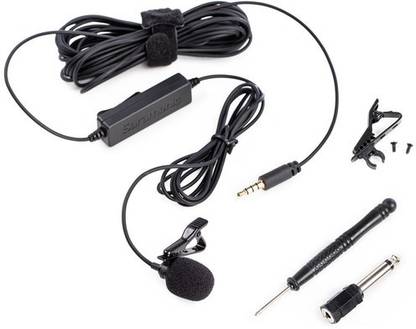 Saramonic LavMicro Broadcast Quality Lavalier Omnidirectional Microphone - Camera Microphone