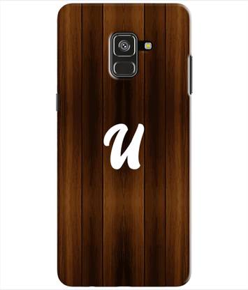 XPRINT Back Cover for Samsung Galaxy A8 Plus - Alphabet U